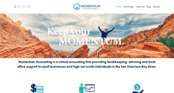 Desktop Screenshot of momentumcpa.com